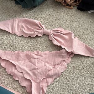 Marysia swim top size small, bottom size L